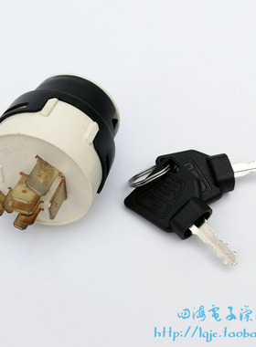 挖掘机配件杰西博JCB8056 8061 200 290 9插11插点火启动开关旋钮