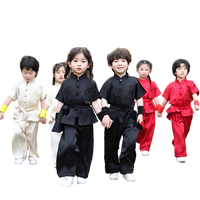 六一兒童武術(shù)服男女童功夫少兒訓(xùn)練幼兒園學(xué)生武術(shù)練功表演出服裝