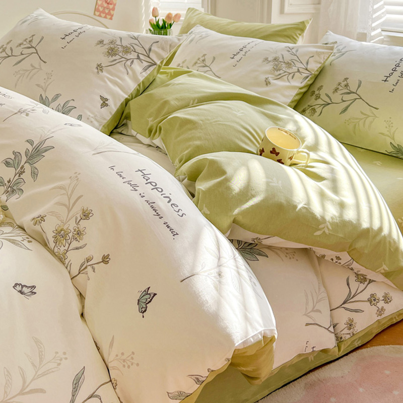 高支高密四件套100全棉柔软舒适