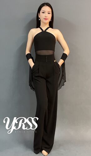 摩登裤子YRSS练习高腰新品黑色