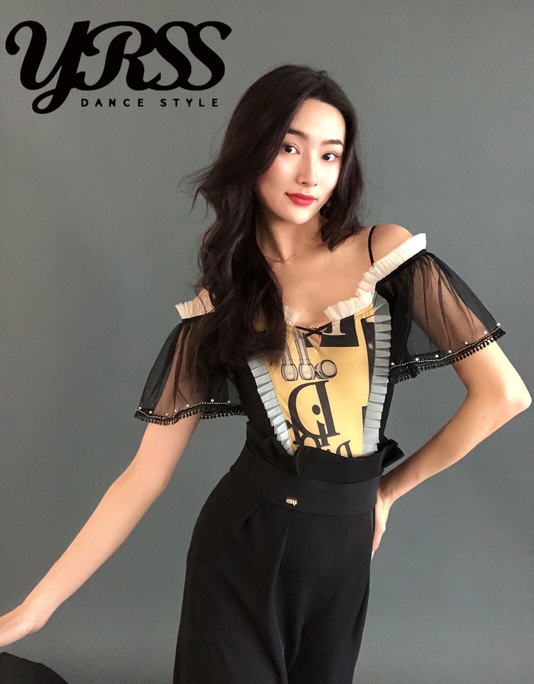 YRSS舞服摩登上衣春夏新款