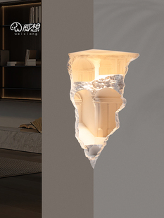 皇后庙内嵌角石膏灯内嵌壁灯气氛内嵌宫廷壁龛灯内嵌角感应灯