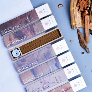 喜薰诗意地栖居合香盘香线香檀香家用室内熏香净化空气沉香供香薰