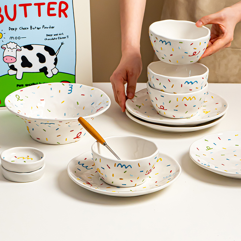 高温釉下彩 两次高温烧制