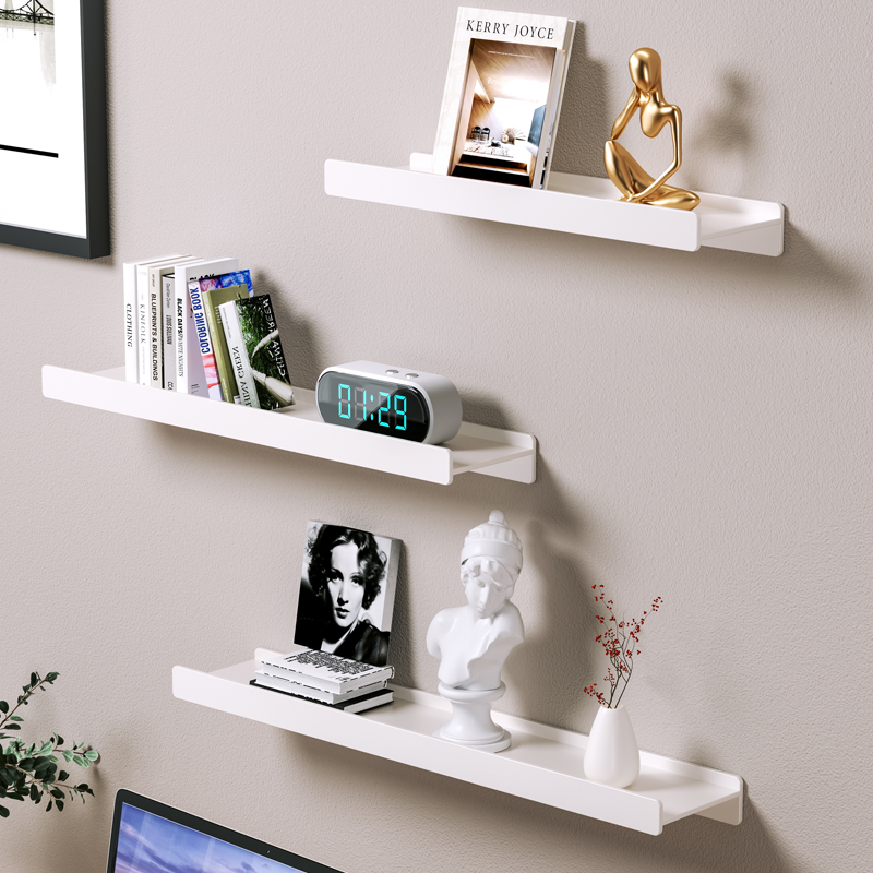 墙上置物架客厅装饰摆件收纳托架