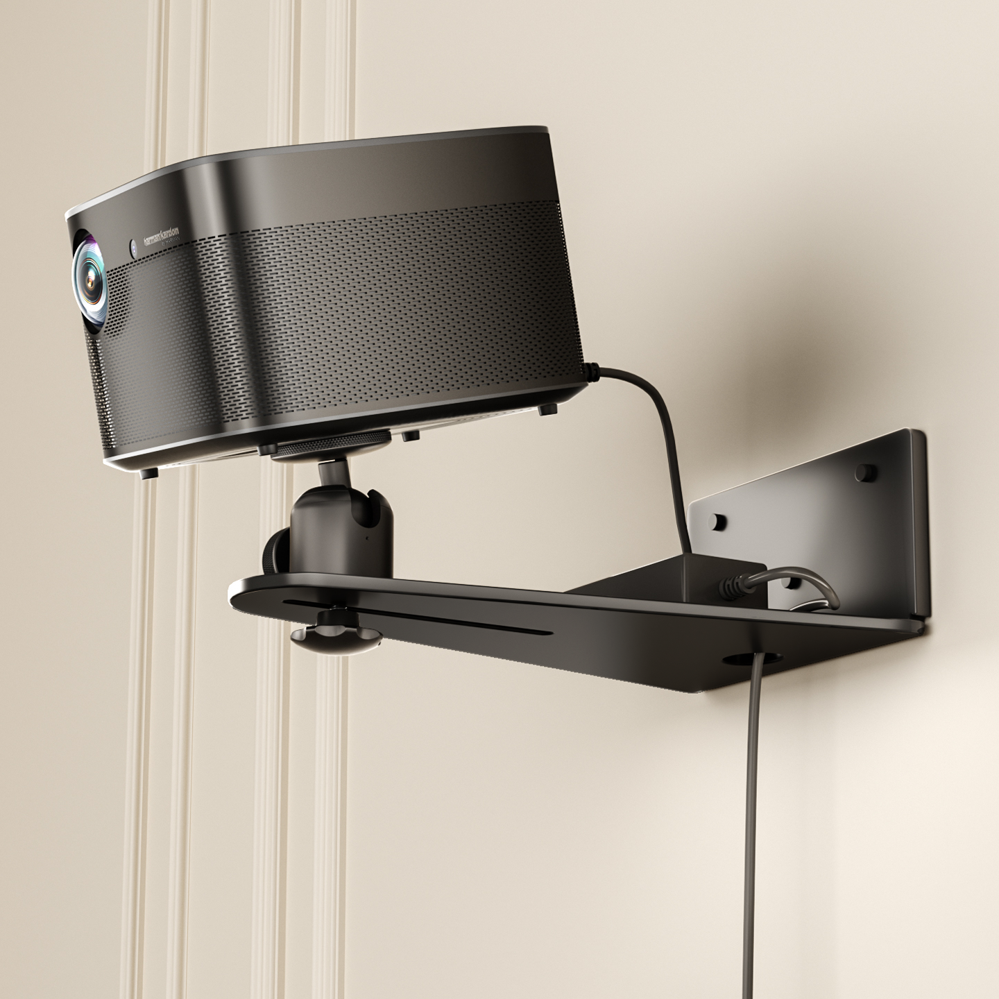 投影仪壁挂支架极米放置台