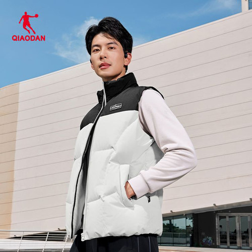 乔丹羽绒马甲男款2025新款