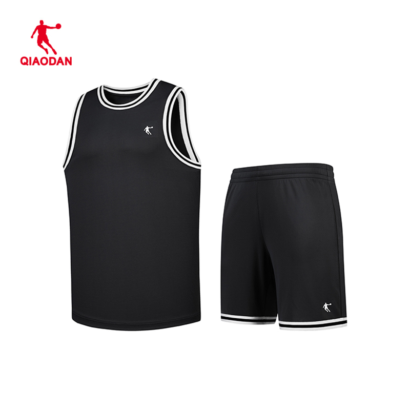 中国乔丹篮球服套装男2024夏速干运动两件套ANT33232120C
