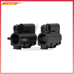 司俊玩具HK416D配件 有耳无耳导气座 导气杆 配件航空铝 玩具模型