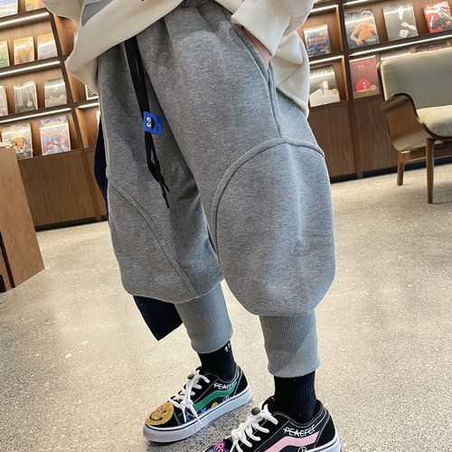 春款春秋新款幼儿园休闲长裤