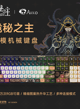 AKKO 5108B Plus 诡秘之主机械键盘有线蓝牙键盘电竞游戏办公专用