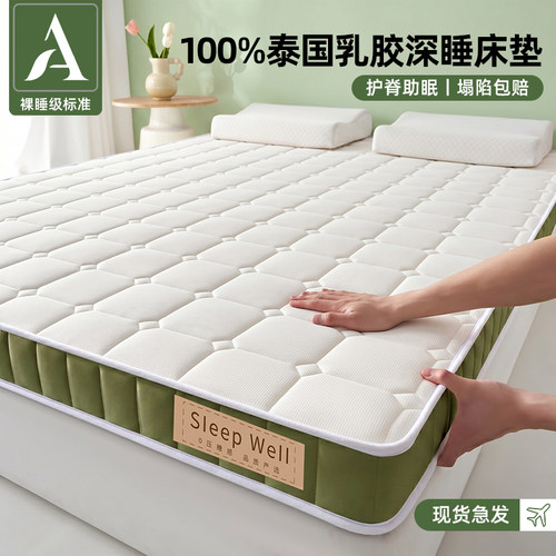 乳胶床垫软垫家用卧室垫子学生宿舍单人床褥垫租房专用海绵垫1米5