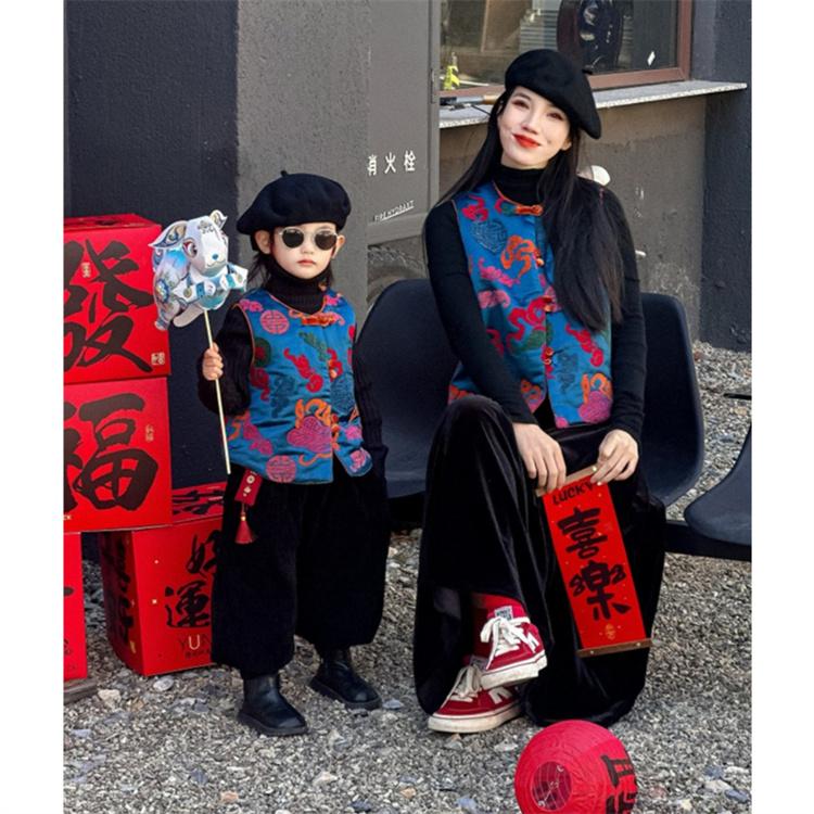 TOTObab中式国风复古盘扣马甲