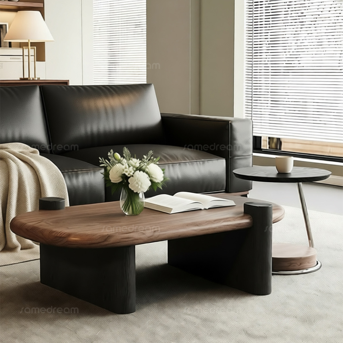 实木小户型客厅家用茶几简约现代