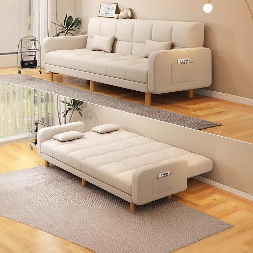 折叠沙发床两用2026新款多功能小户型客厅单人可长期睡简易伸缩床