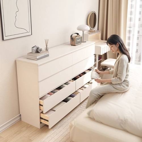 SAMEDREAM全实木矮柜书柜落地多层置物柜办公收纳柜子加厚书柜