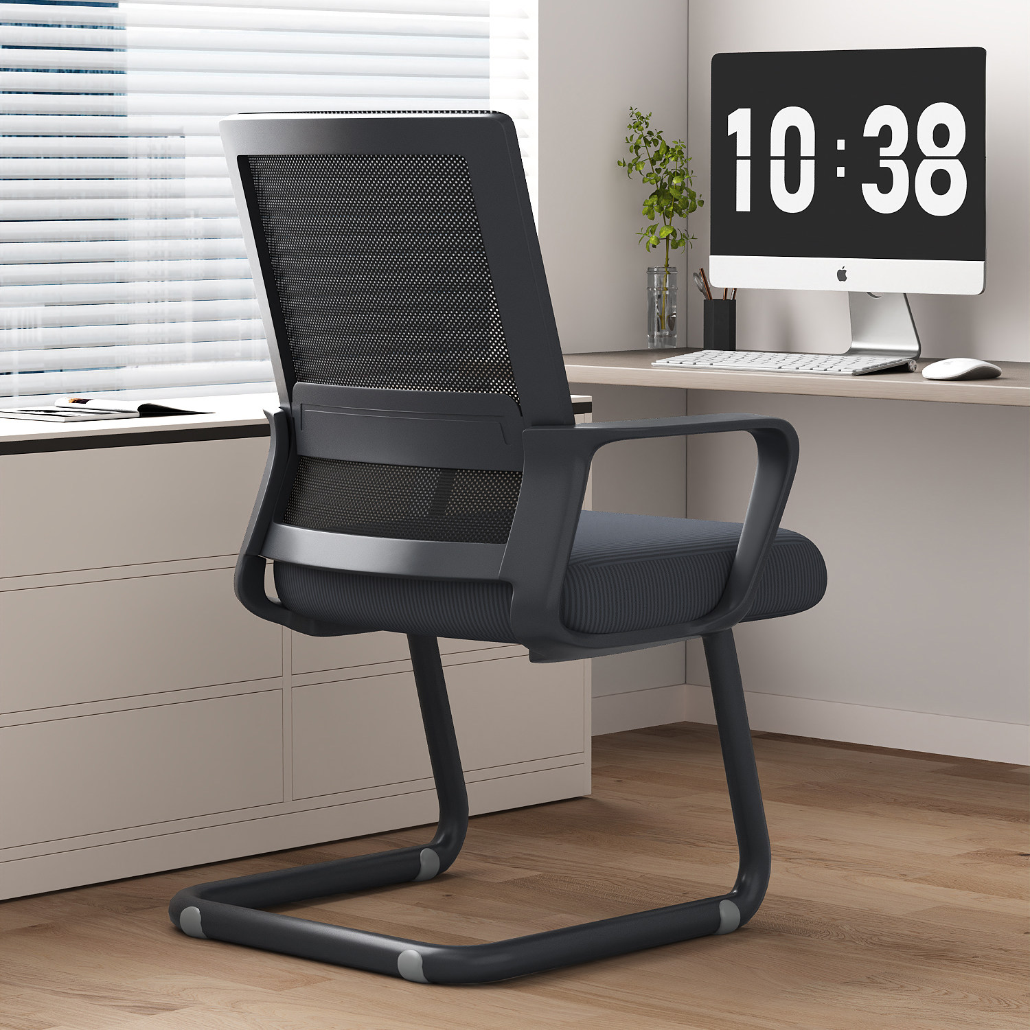 三梦办公椅电脑椅子舒适久坐家用书桌座椅办公室会议椅弓形靠背椅,住宅家具,电脑椅,淘宝优惠券,粉丝福利购,淘宝优惠卷