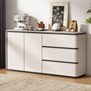 三梦餐边柜客厅置物柜茶水边柜厨房靠墙一体储物柜墙边实木收纳柜