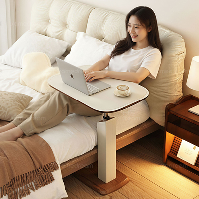 三梦床边桌子可移动升降桌侧边小茶几卧室电脑桌置物架沙发边几