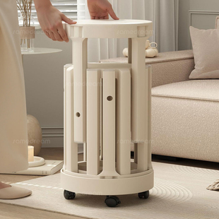 塑料加厚叠叠乐凳子家用可叠放备用圆凳可收纳折叠凳可堆叠组合凳