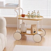 边几沙发边桌可移动小茶几现代简约创意小桌子阳台网红推车置物架