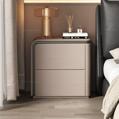 三梦实木床头柜轻奢现代