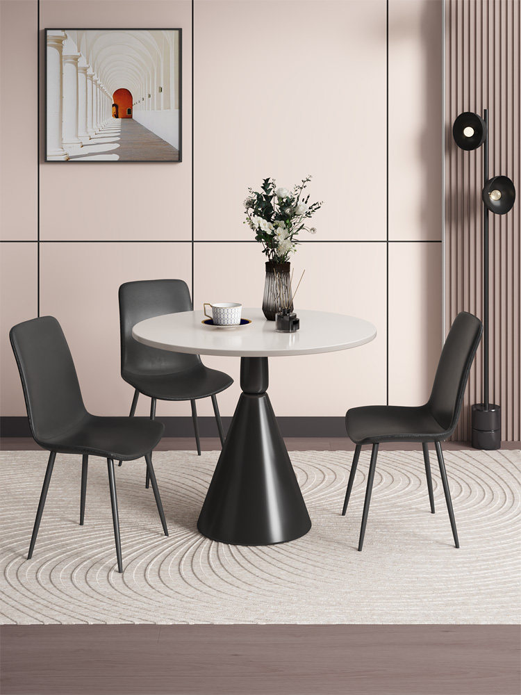 圆形餐桌休闲办公接待洽谈小圆桌椅子组合阳台流行桌奶茶店餐饮商,住宅家具,板木餐桌,淘宝优惠券,粉丝福利购,淘宝优惠卷