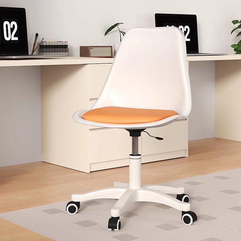 家用电脑椅女生卧室化妆椅宿舍透明凳子书房旋转靠背椅办公学习椅