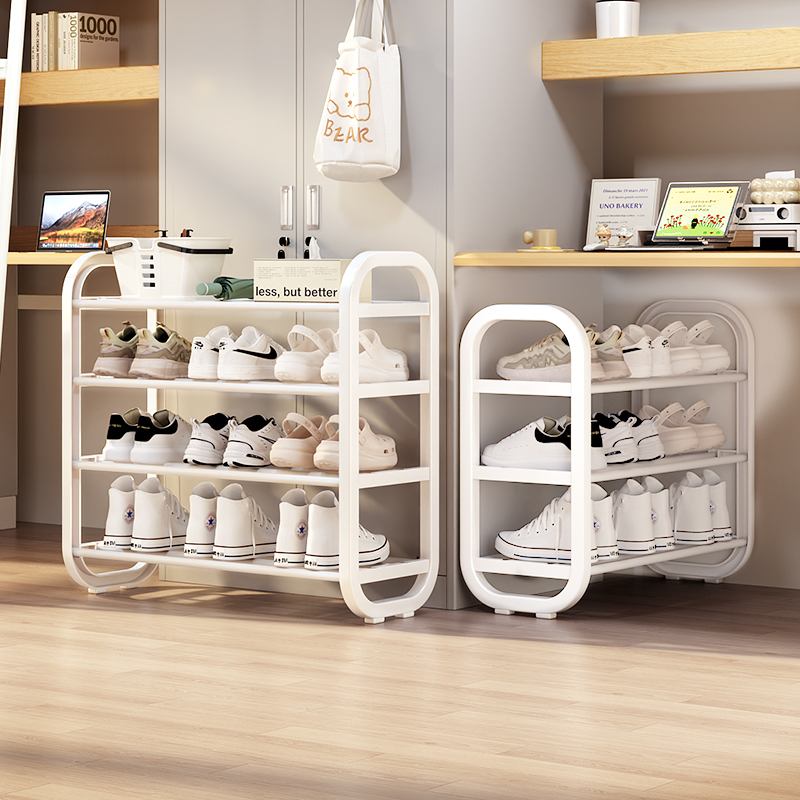 三梦鞋架子家用门口学生宿舍简易桌下收纳神器省空间多层小型鞋柜