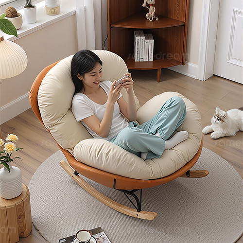 三梦摇摇椅躺椅简现代懒人沙发椅