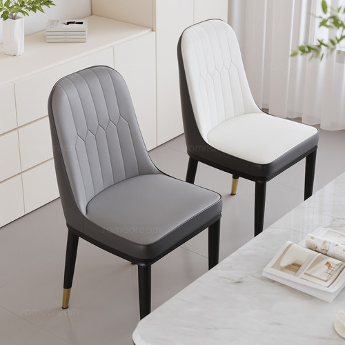 三梦铁艺餐椅轻奢椅子