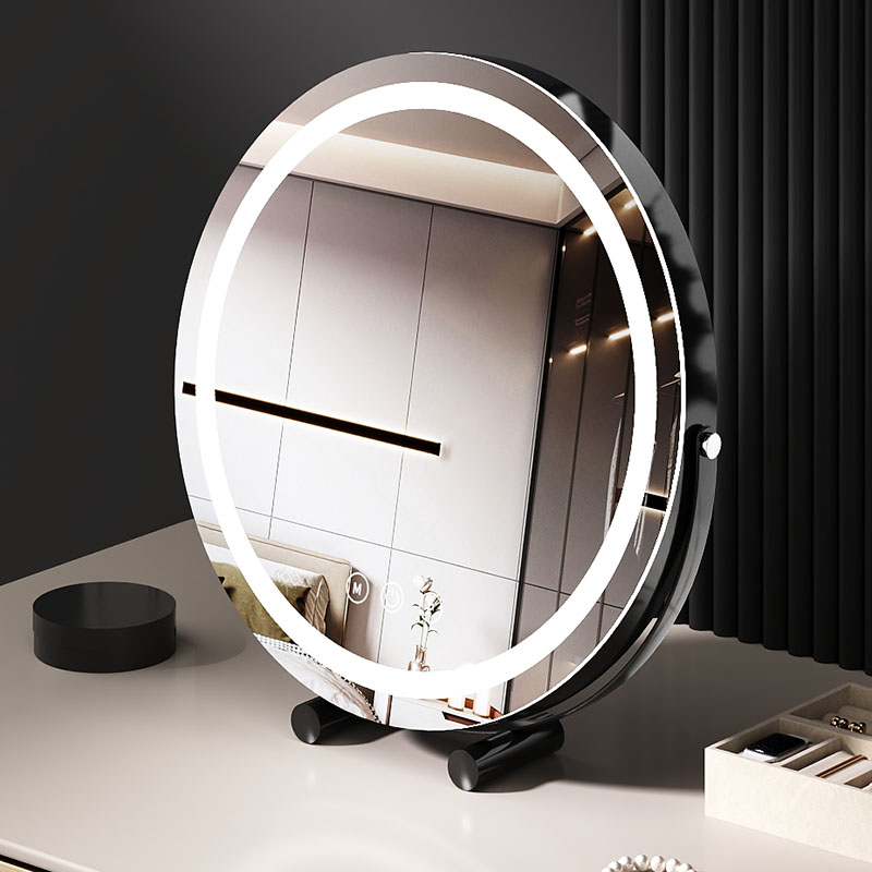 2024新款梳妆台镜子旋转化妆镜