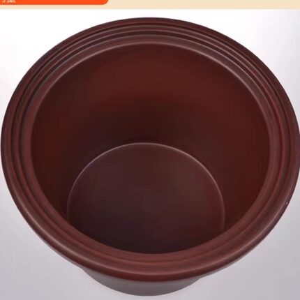 适用浩特快速煲2.5L3.5L4.5L5.5L6L黑紫砂陶瓷电炖锅备用内胆盖子