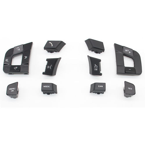 适用于路虎发现神行方向盘多功能按键开关捷豹XFXE方向盘按钮按键