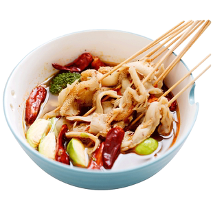 大庄园 麻辣涮肚550g*2牛肚新鲜麻辣毛肚牛杂串串家庭烤串半成品