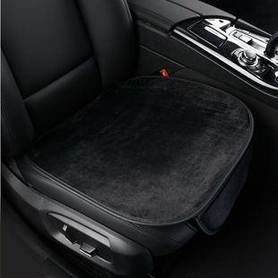 专车专用汽车坐垫单片冬季毛绒加厚保暖无靠背三件套四季后排座垫