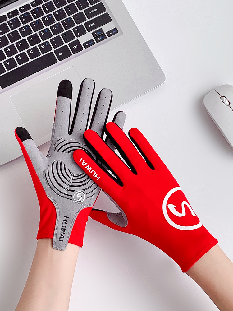 冰丝健身防滑耐磨手套