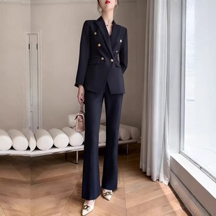 今年最新款西装外套大码胖MM面试工作服主持人职业西服套装200斤