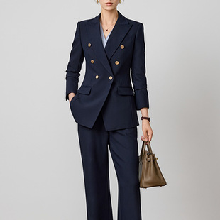 【高端大码】新款西装外套大码女装胖MM西服面试工作服职业套装潮