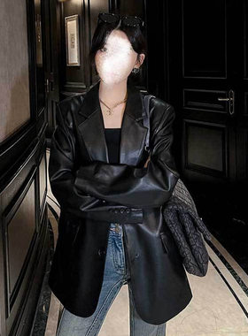 高级感气质宽松休闲小西服上衣
