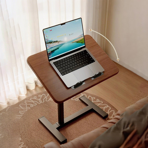 升降书桌懒人家用电脑桌可移动桌子折叠办公写字桌简易宿舍床边桌
