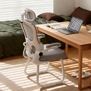 卧室电脑椅家用舒适靠背椅书桌坐垫加厚办公座椅大体重久坐椅子