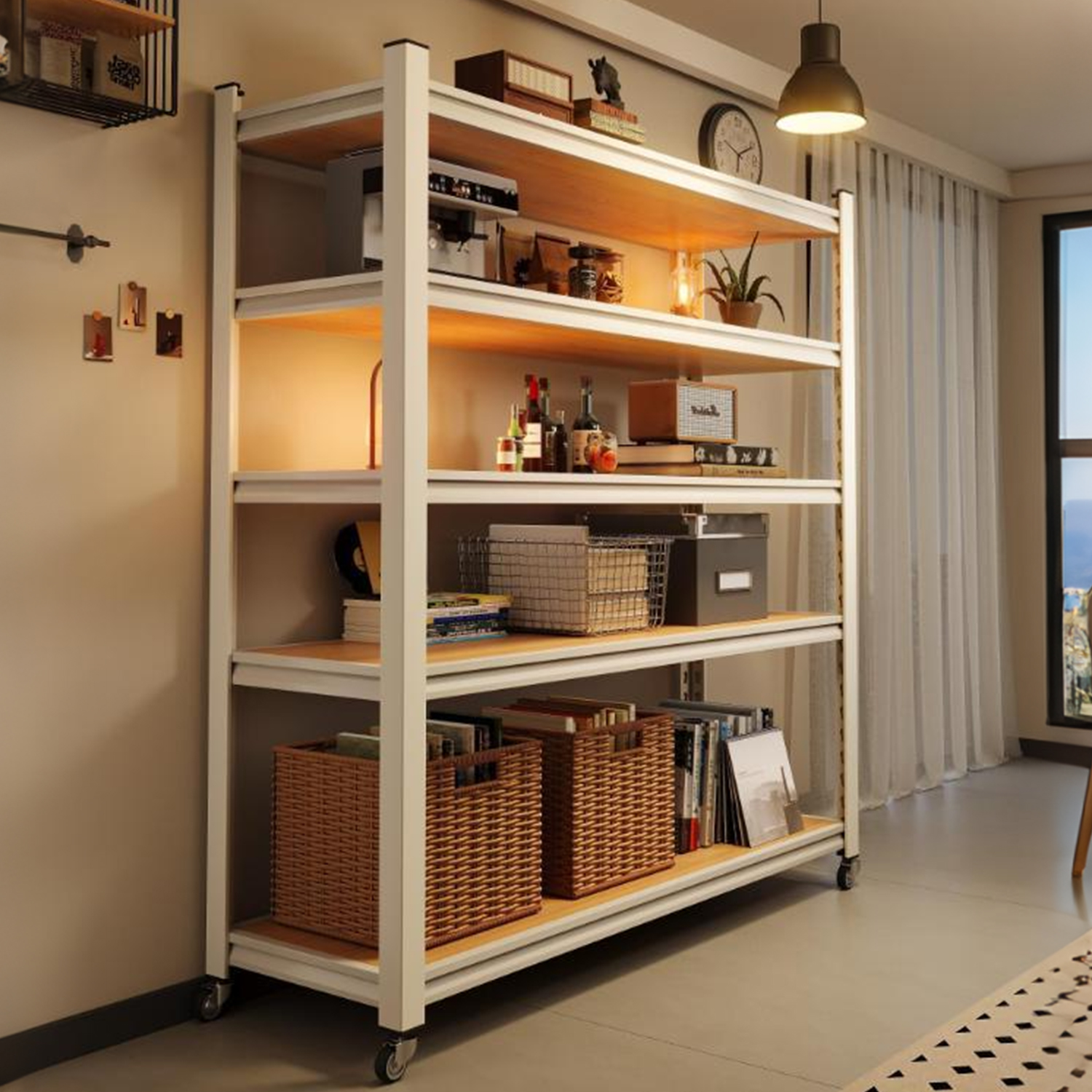 【加厚层板】更多储物更多承重