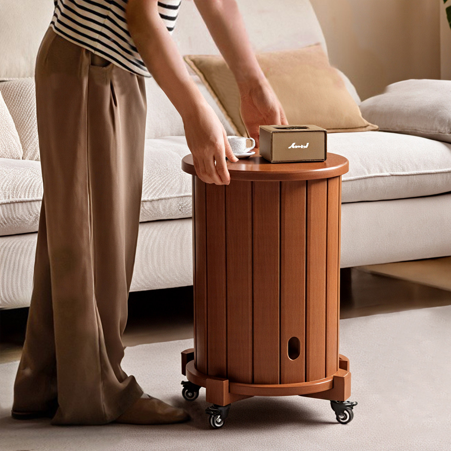 实木叠凳巧模样&层层叠韵乐韵长