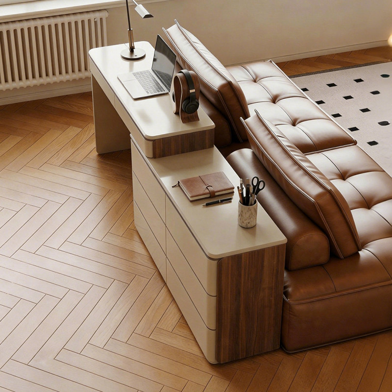 家用沙发后靠山柜吧台桌柜子轻奢岛台餐边柜一体客厅沙发隔断柜