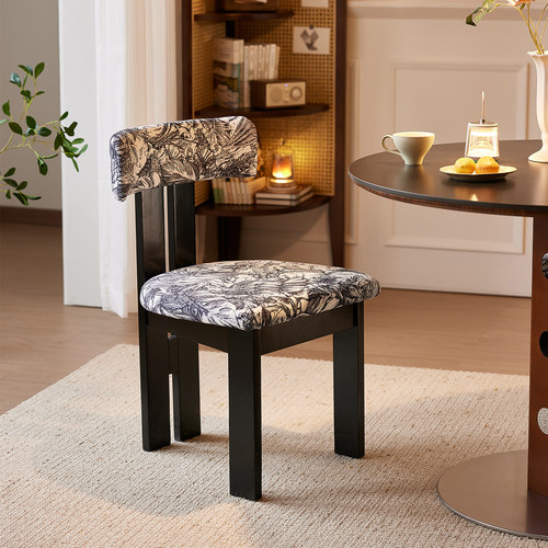 【设计师款】整装中古风实木餐椅