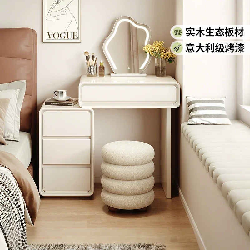 【100%实木芯】小型梳妆台										
