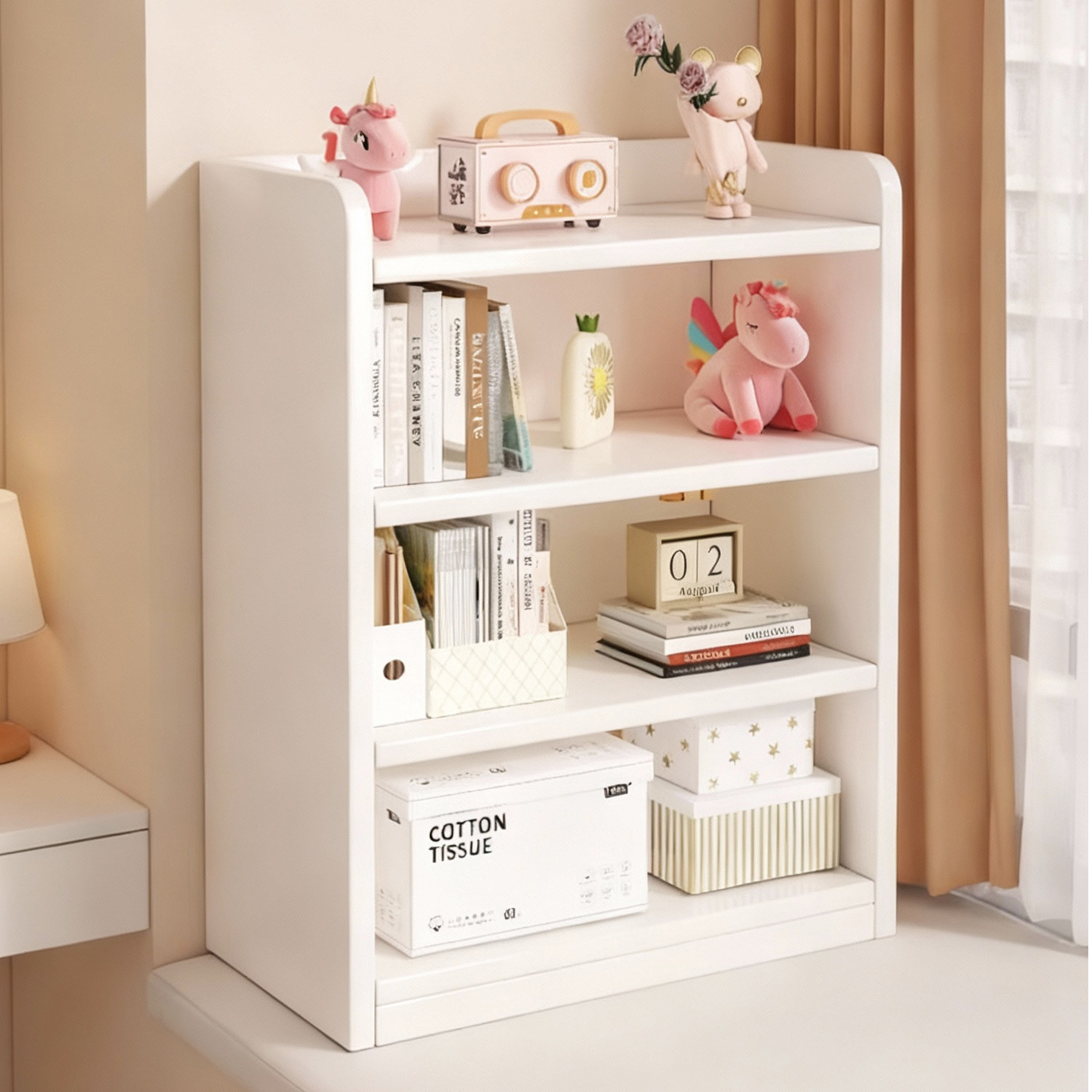 放阳台的小书柜实木飘窗书架窗台收纳置物架落地儿童简易绘本架,住宅家具,书架,淘宝优惠券,粉丝福利购,淘宝优惠卷