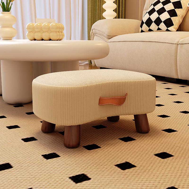 客厅沙发放脚凳软包小凳子网红小板凳家用入门换鞋凳创意小矮凳子,住宅家具,换鞋凳,淘宝优惠券,粉丝福利购,淘宝优惠卷