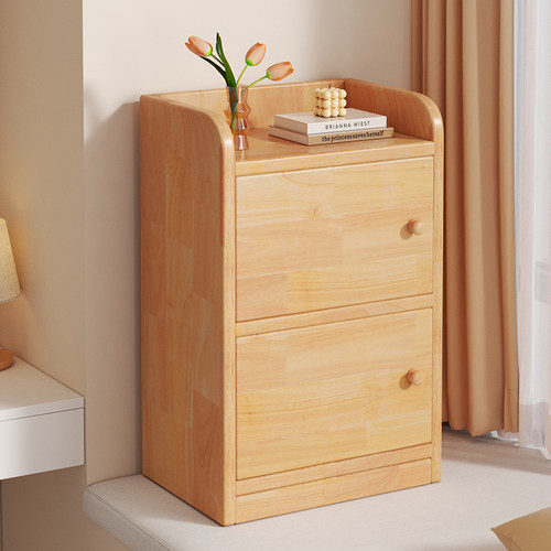 全实木飘窗书柜放窗台小柜子矮柜